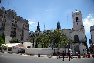 12 El Cabildo From The Side Plaza de Mayo Buenos Aires